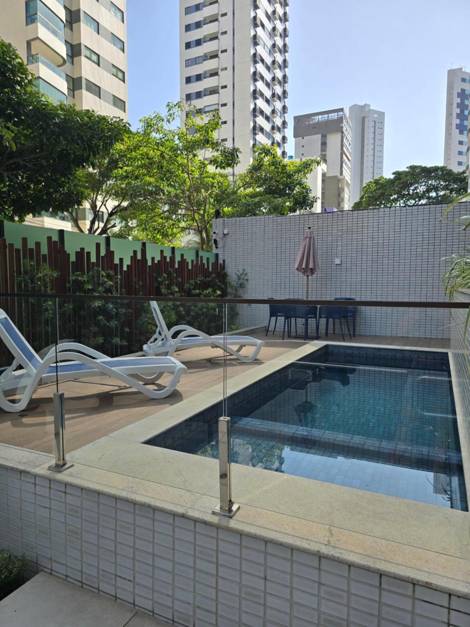 Flat Costa Vicentina Boa Viagem Lenine Apartment Recife Cameră foto